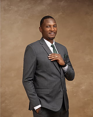 The Grey Power Suit