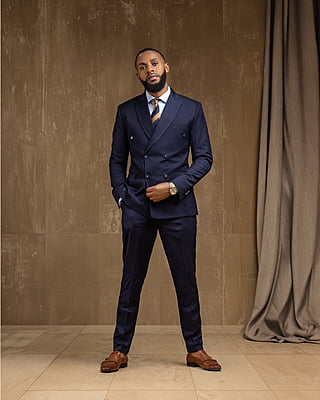 The Blue Pinstripe Suit The Blue Pinstripe Suit